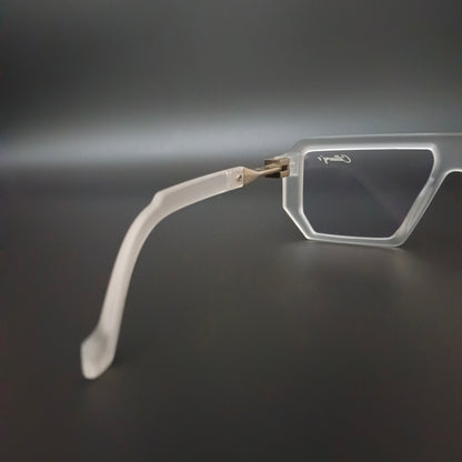 Muster Transparent Lens  (Mens, Square)