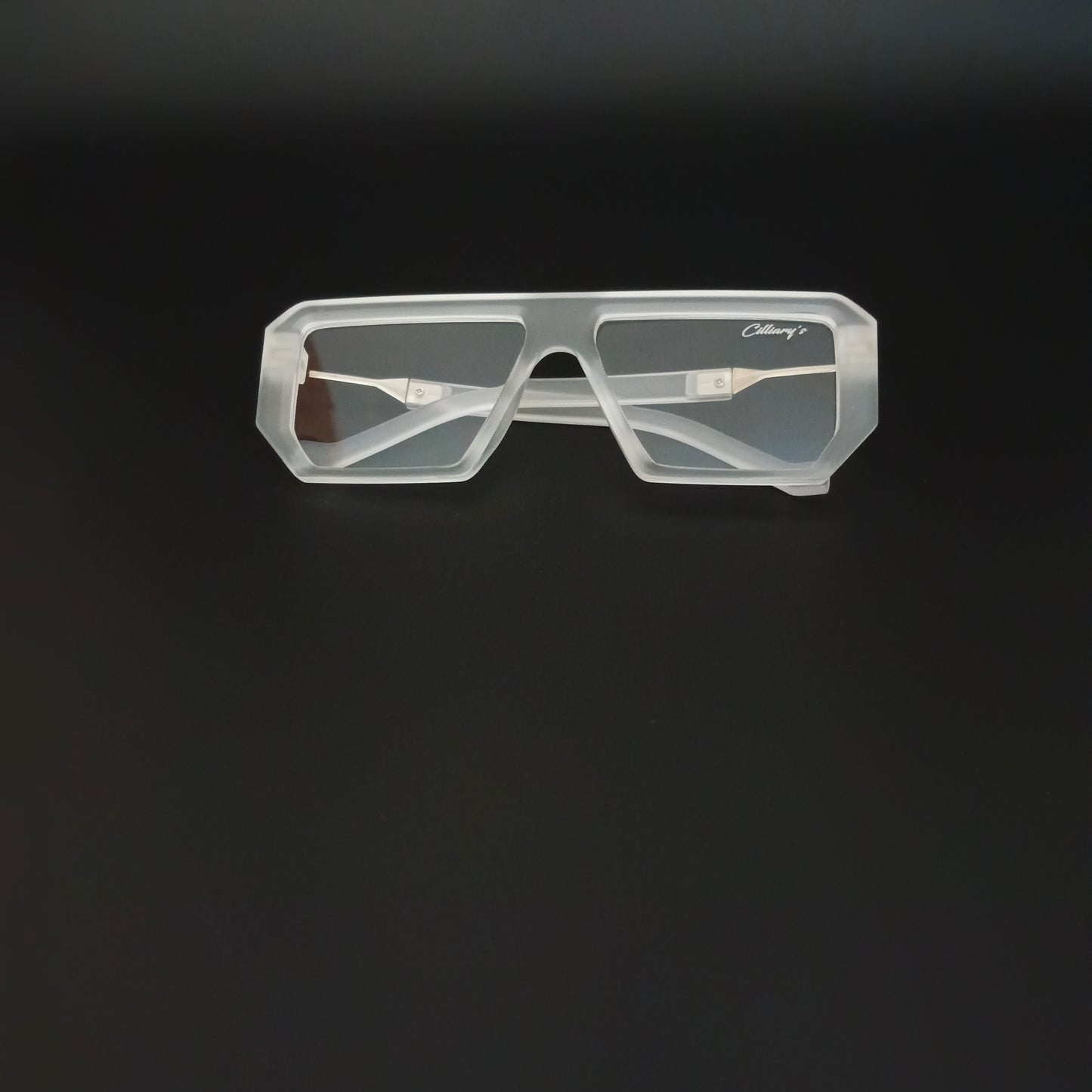 Muster Transparent Lens  (Mens, Square)
