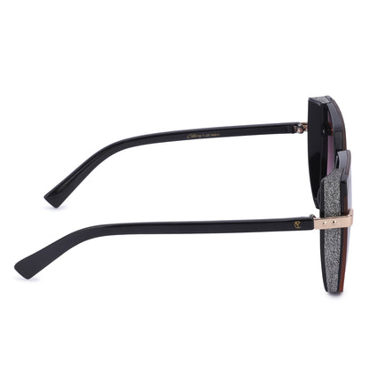 Mystic Gradient Anti U.V Black With Pink