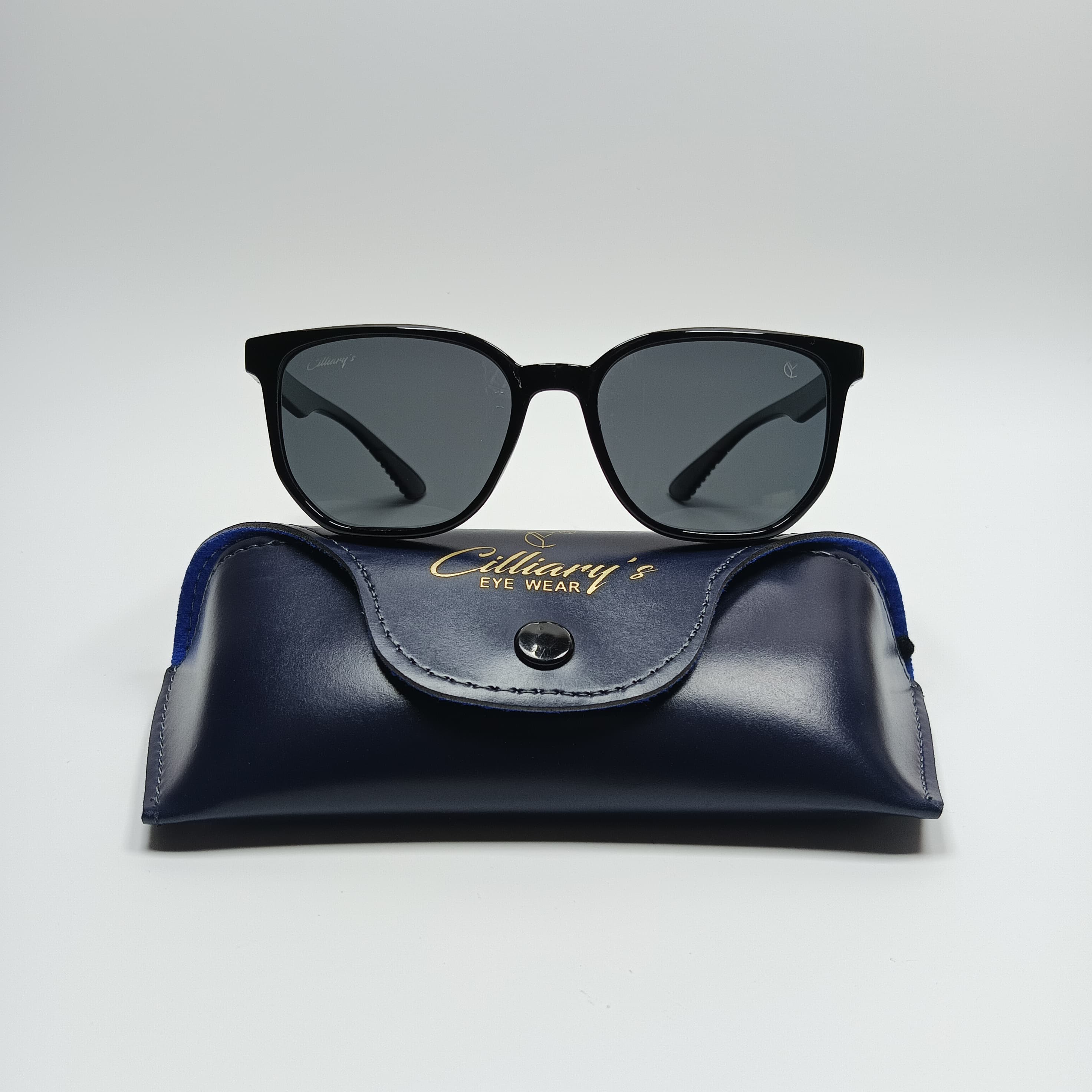 Panto Polarized Glossy Black