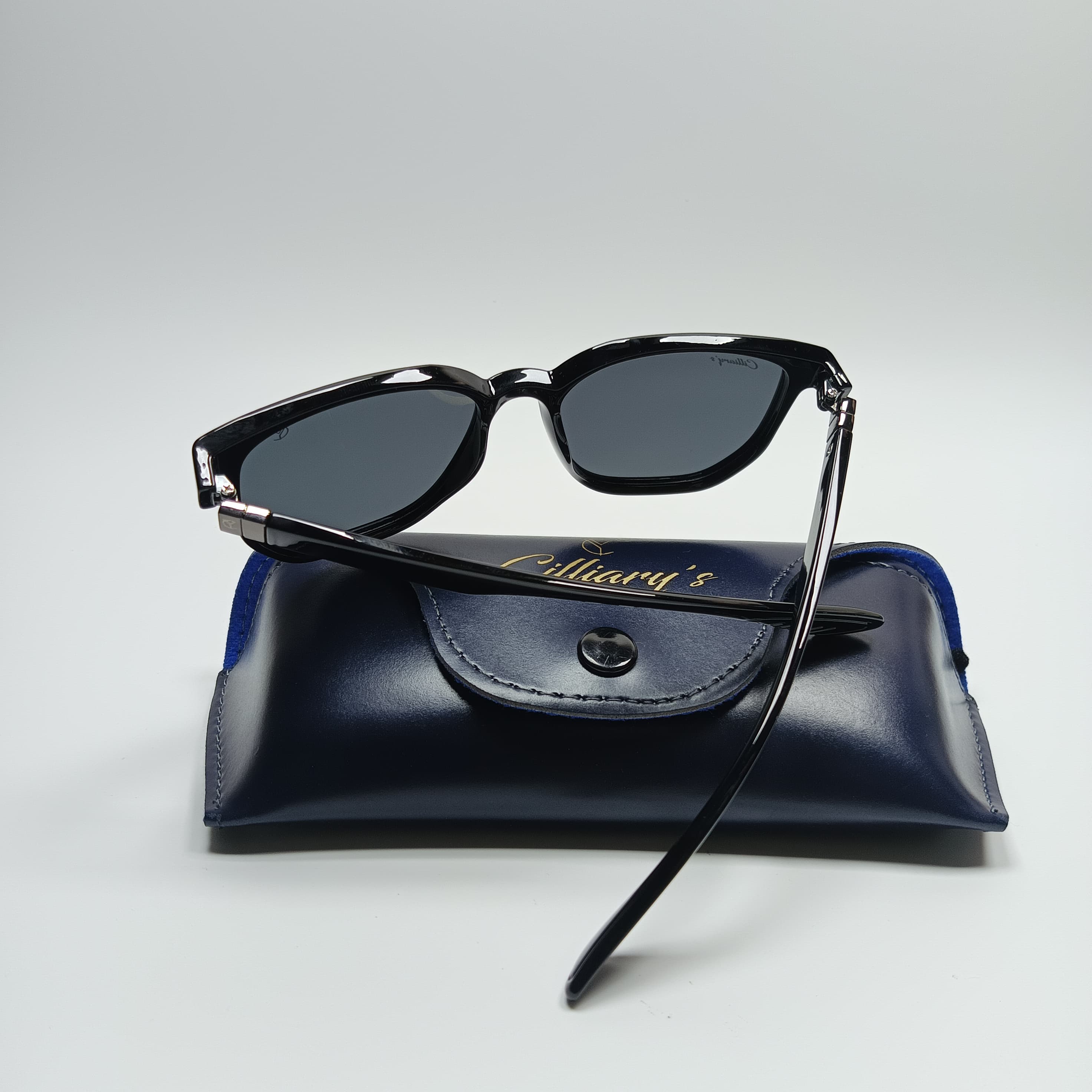 Panto Polarized Glossy Black