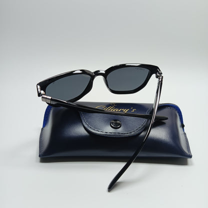 Panto Polarized Glossy Black
