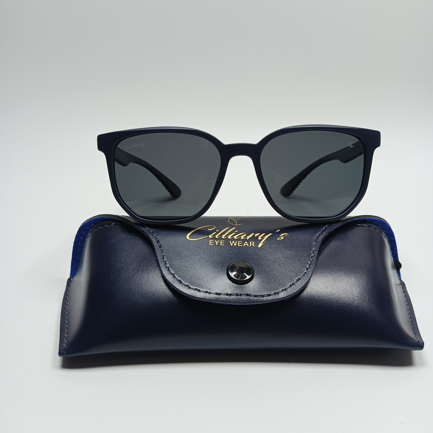 Panto Polarized Glossy Black