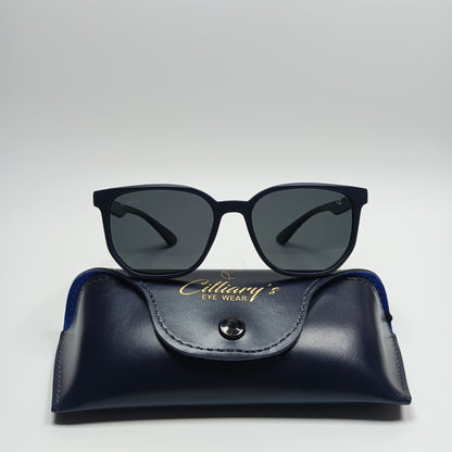 Panto Polarized Matte Blue