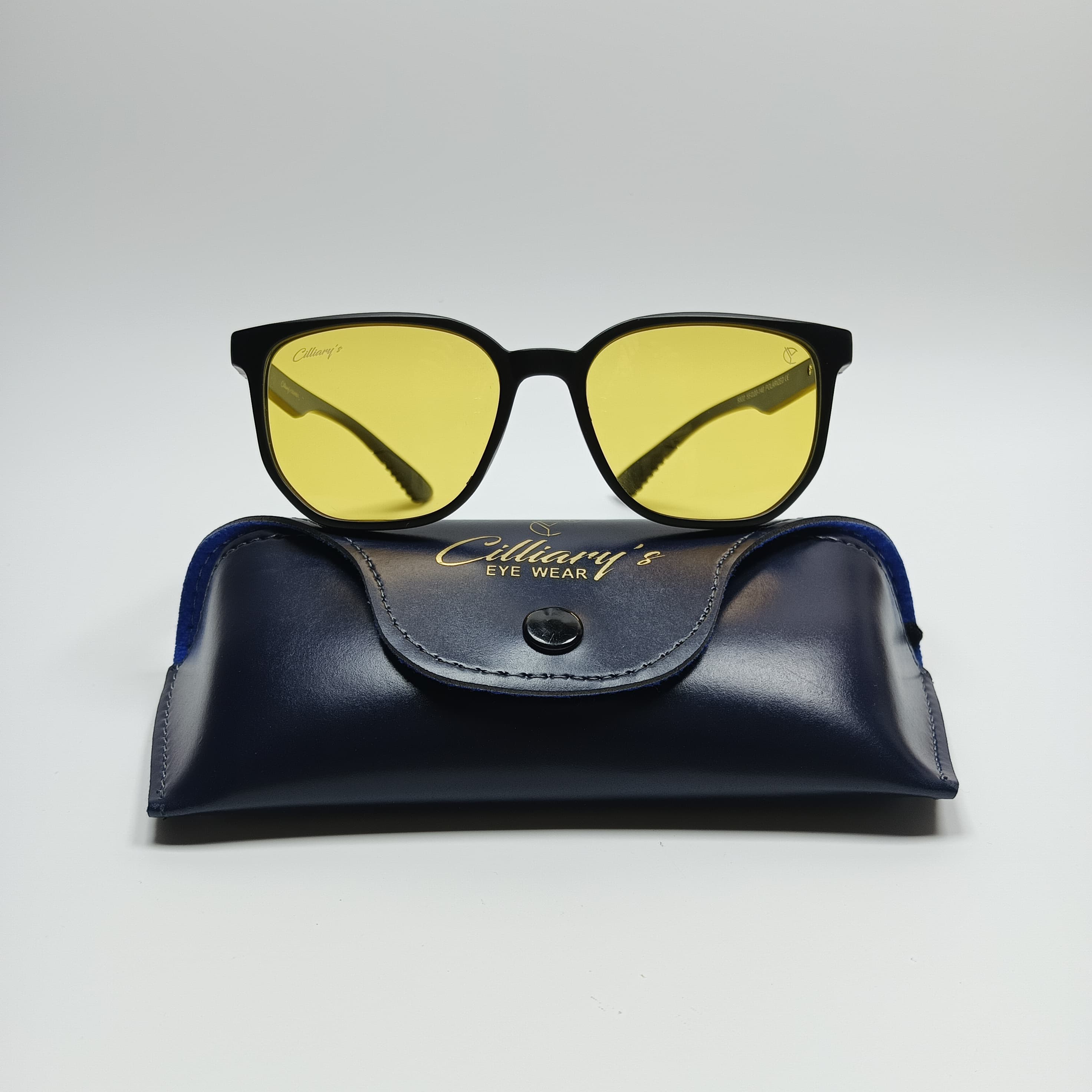 Panto Polarized Matte Craven Yellow