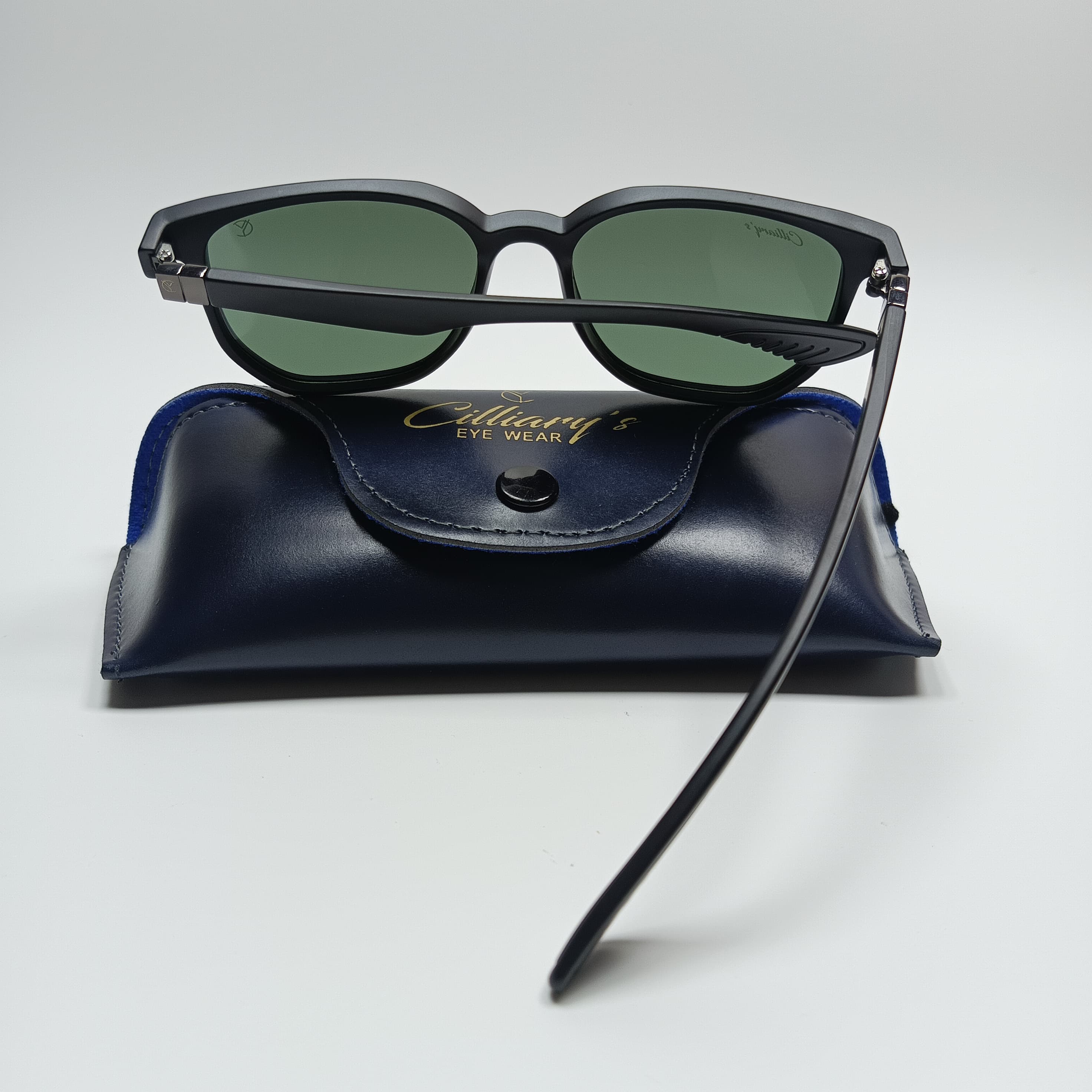 Panto Polarized Matte Emerald Green