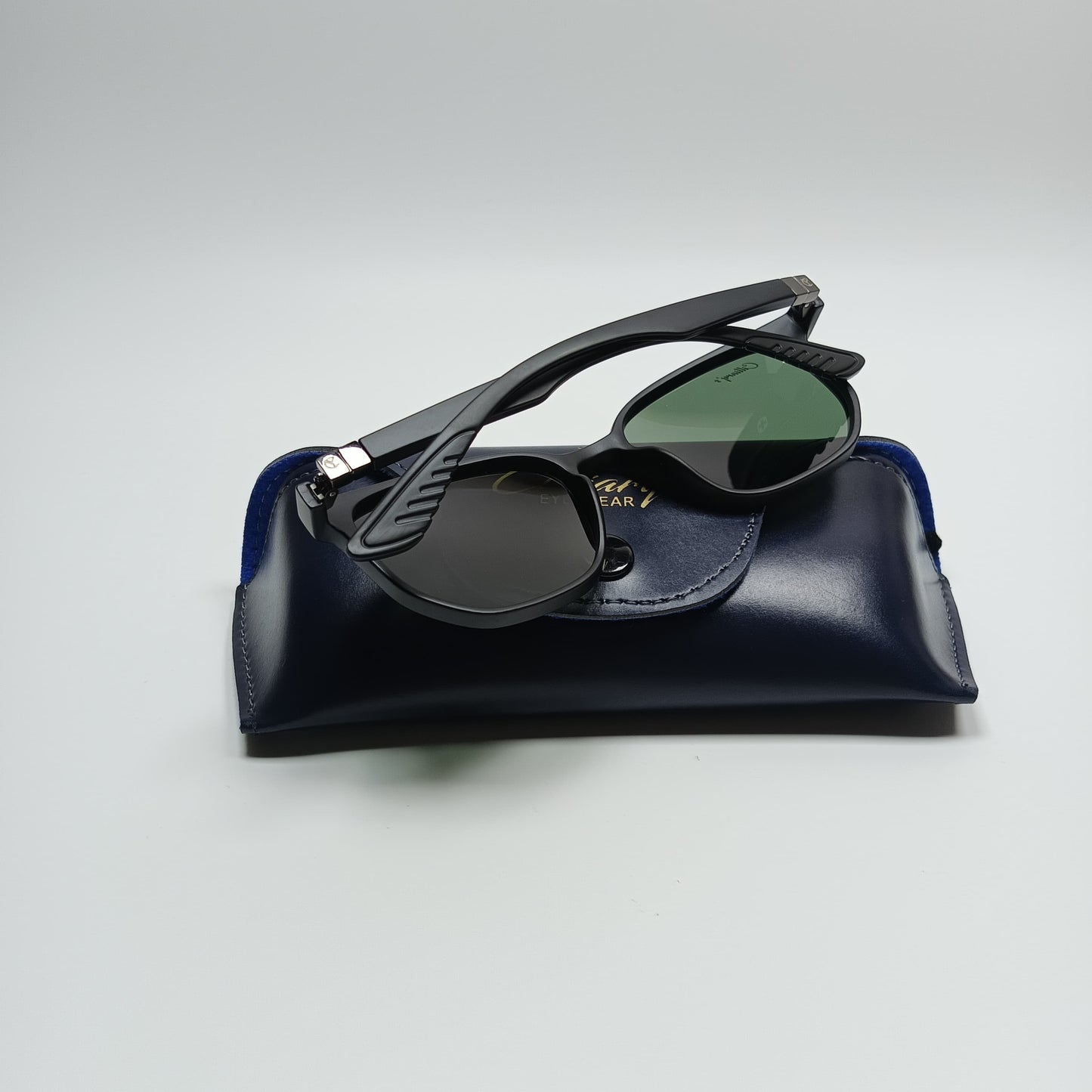 Panto Polarized Matte Emerald Green