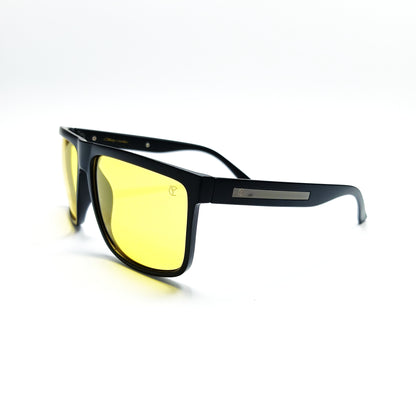 Roamer Polarised Matte Black & Yellow Glass