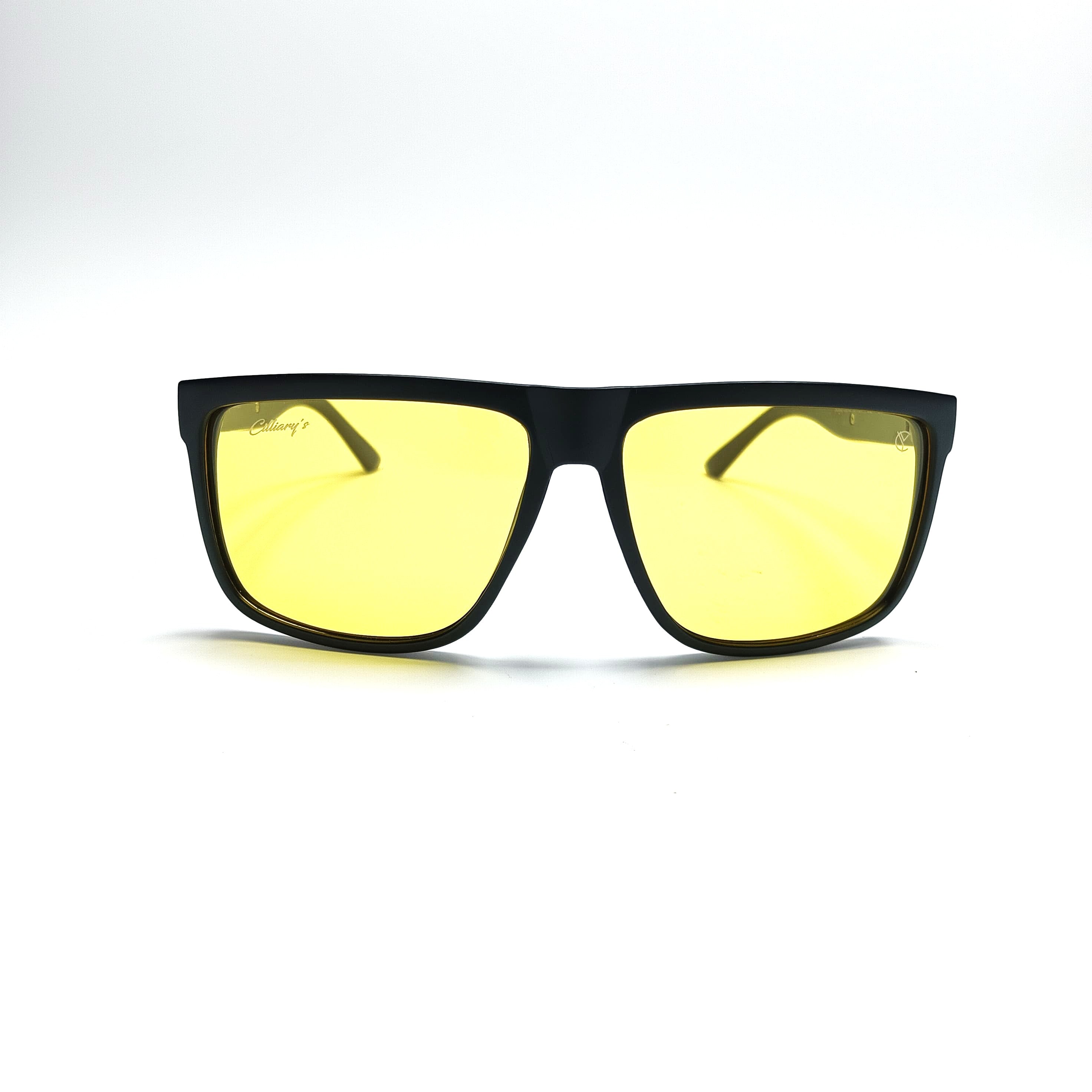 Roamer Polarised Matte Black & Yellow Glass