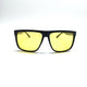 Roamer Polarised Matte Black & Yellow Glass