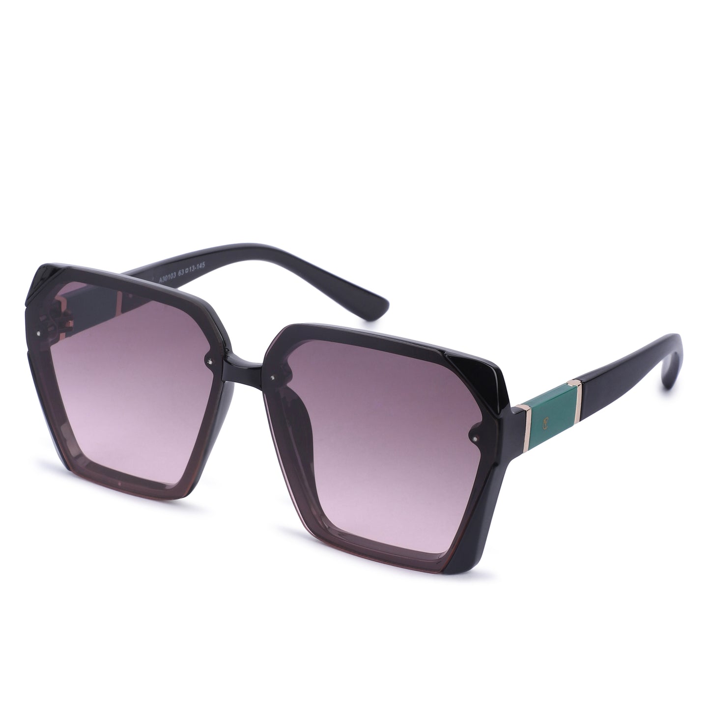 Sapphire Anti U.V Black With Pink