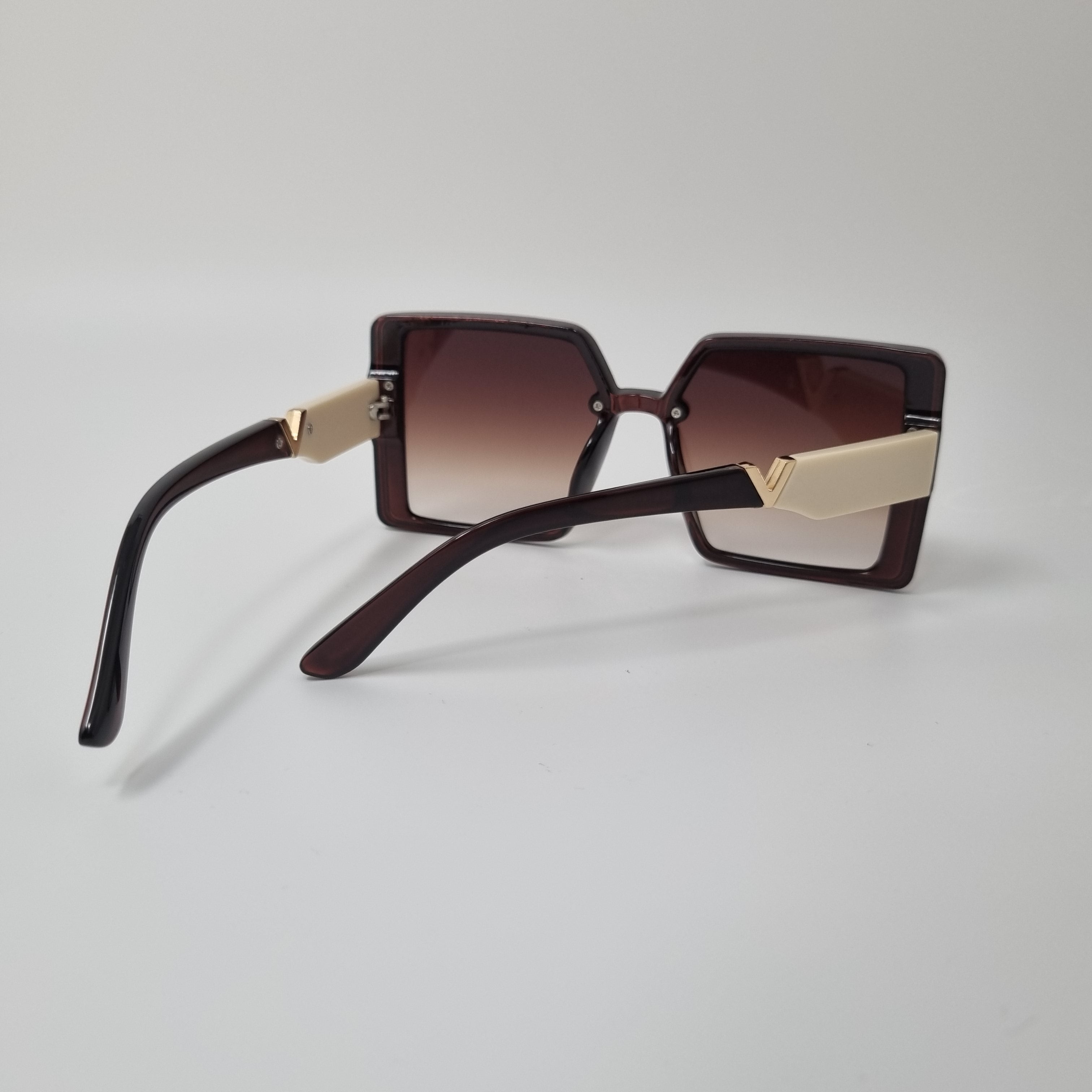 Radikle ( Women, Square, Oversized ) Solid Brown