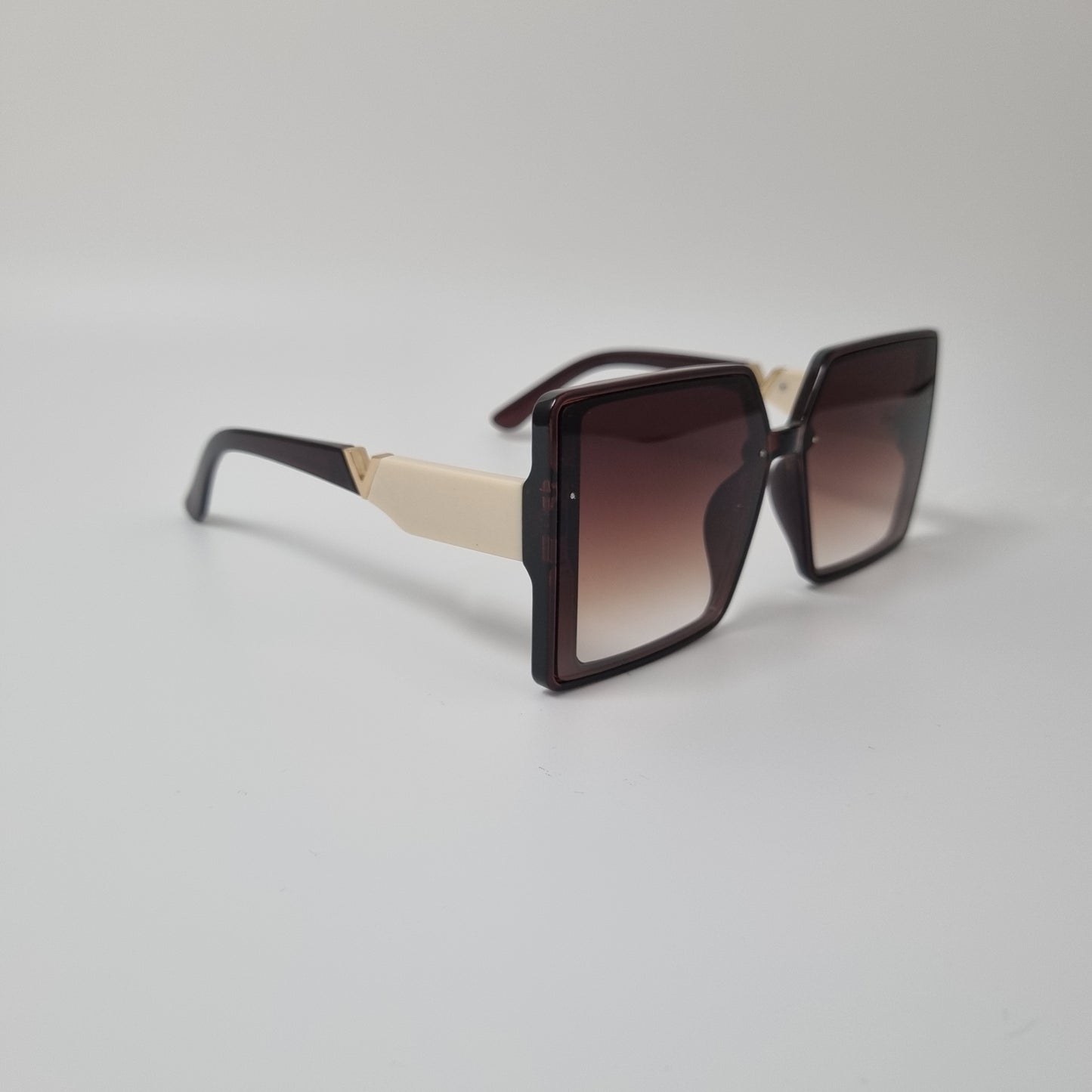 Radikle ( Women, Square, Oversized ) Solid Brown