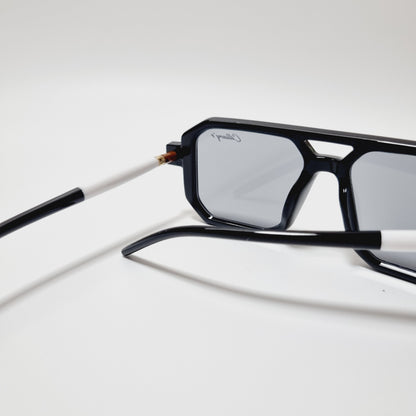 Square Cut Blue Lens (Mens)
