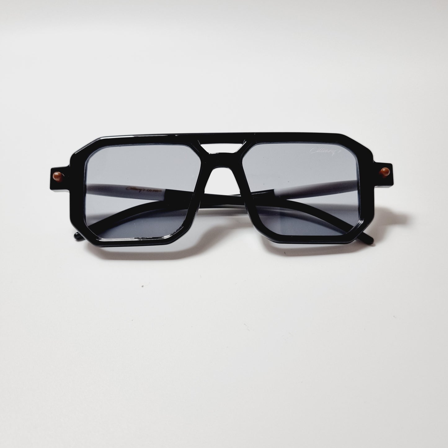 Square Cut Blue Lens (Mens)