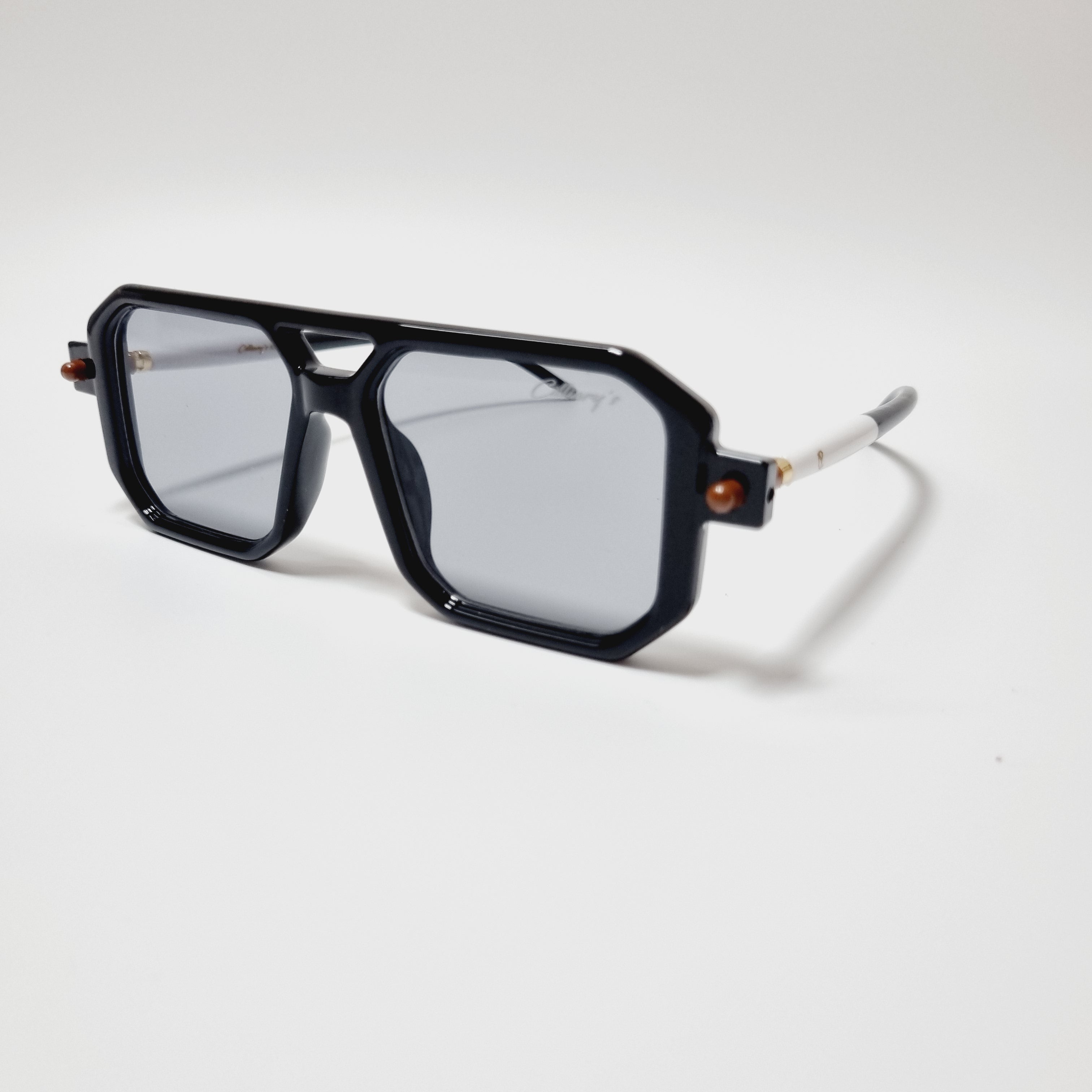 Square Cut Blue Lens (Mens)