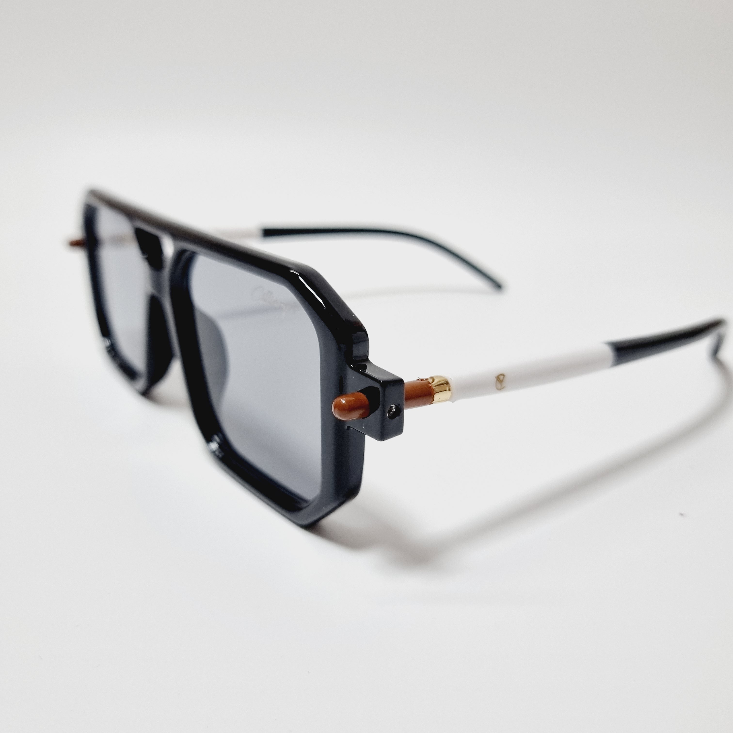 Square Cut Blue Lens (Mens)