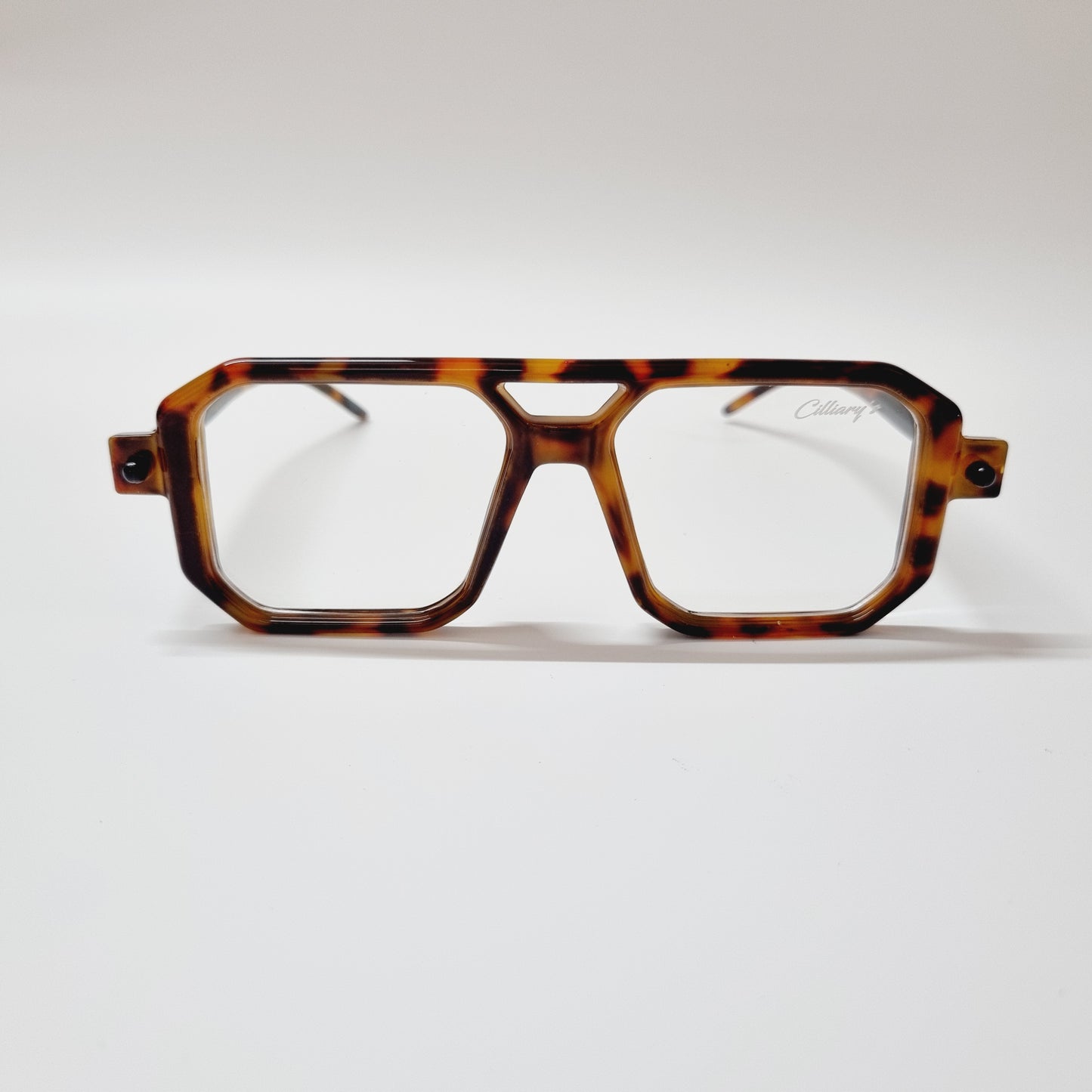 Square Cut Leopard Transparent (Mens)