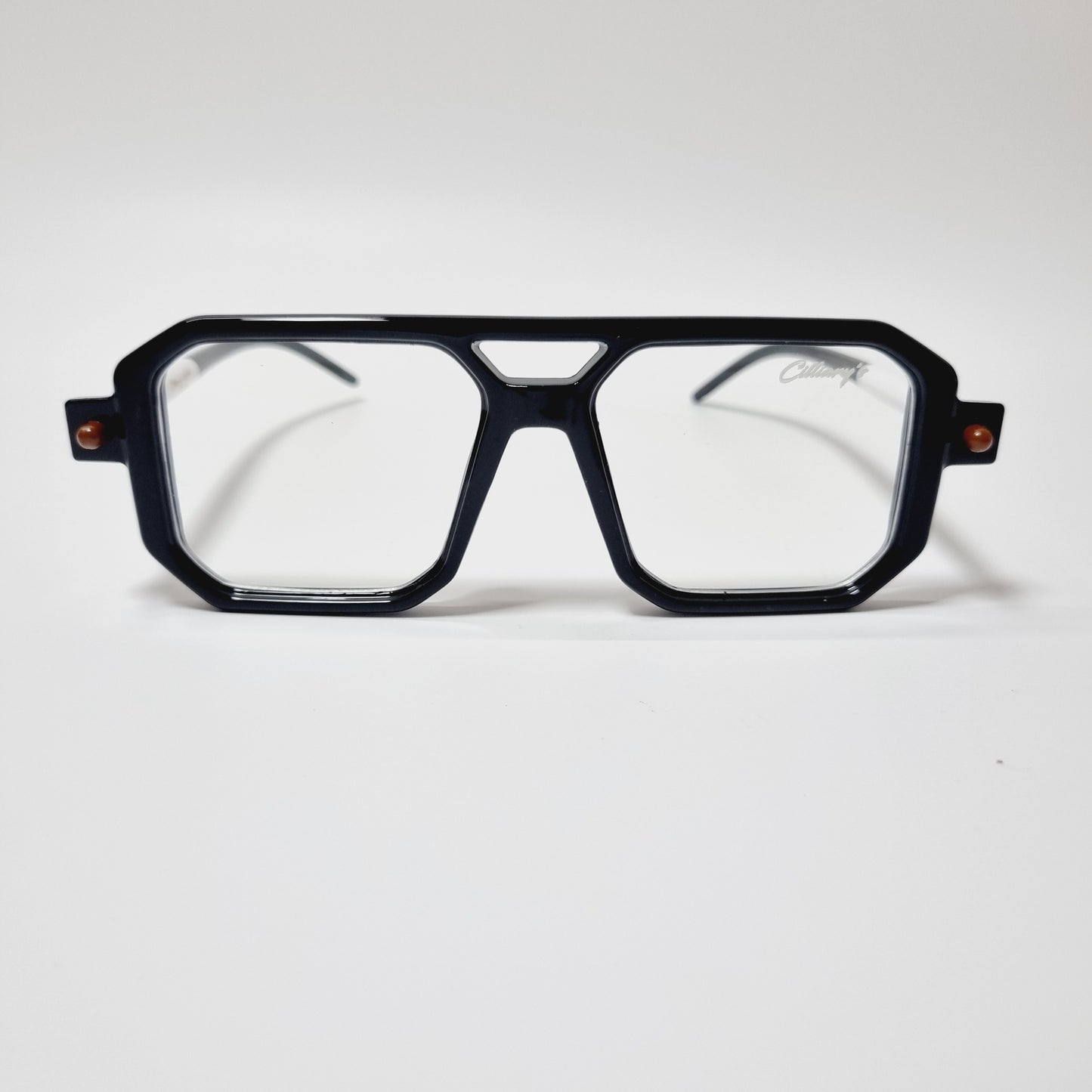 Square Cut Transparent Lens (Mens)