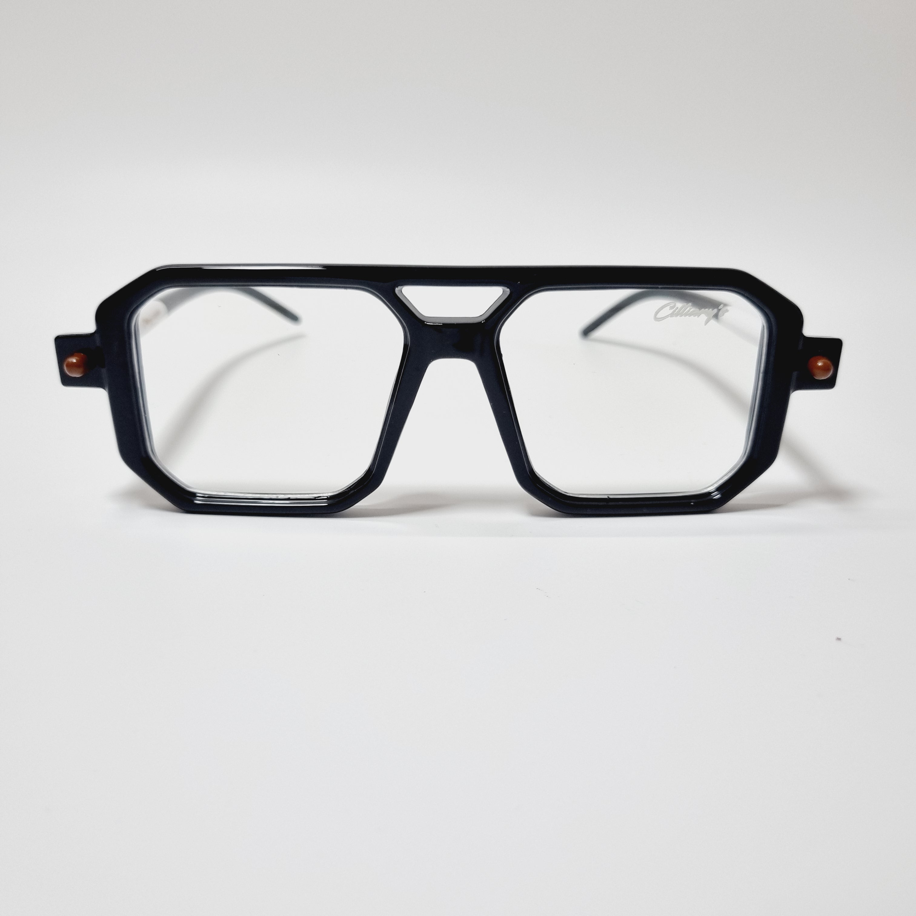 Square Cut Transparent Lens (Mens)