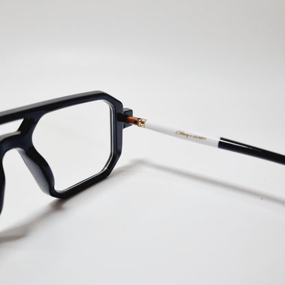 Square Cut Transparent Lens (Mens)