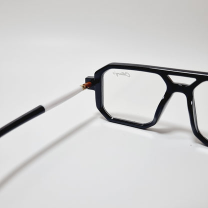 Square Cut Transparent Lens (Mens)