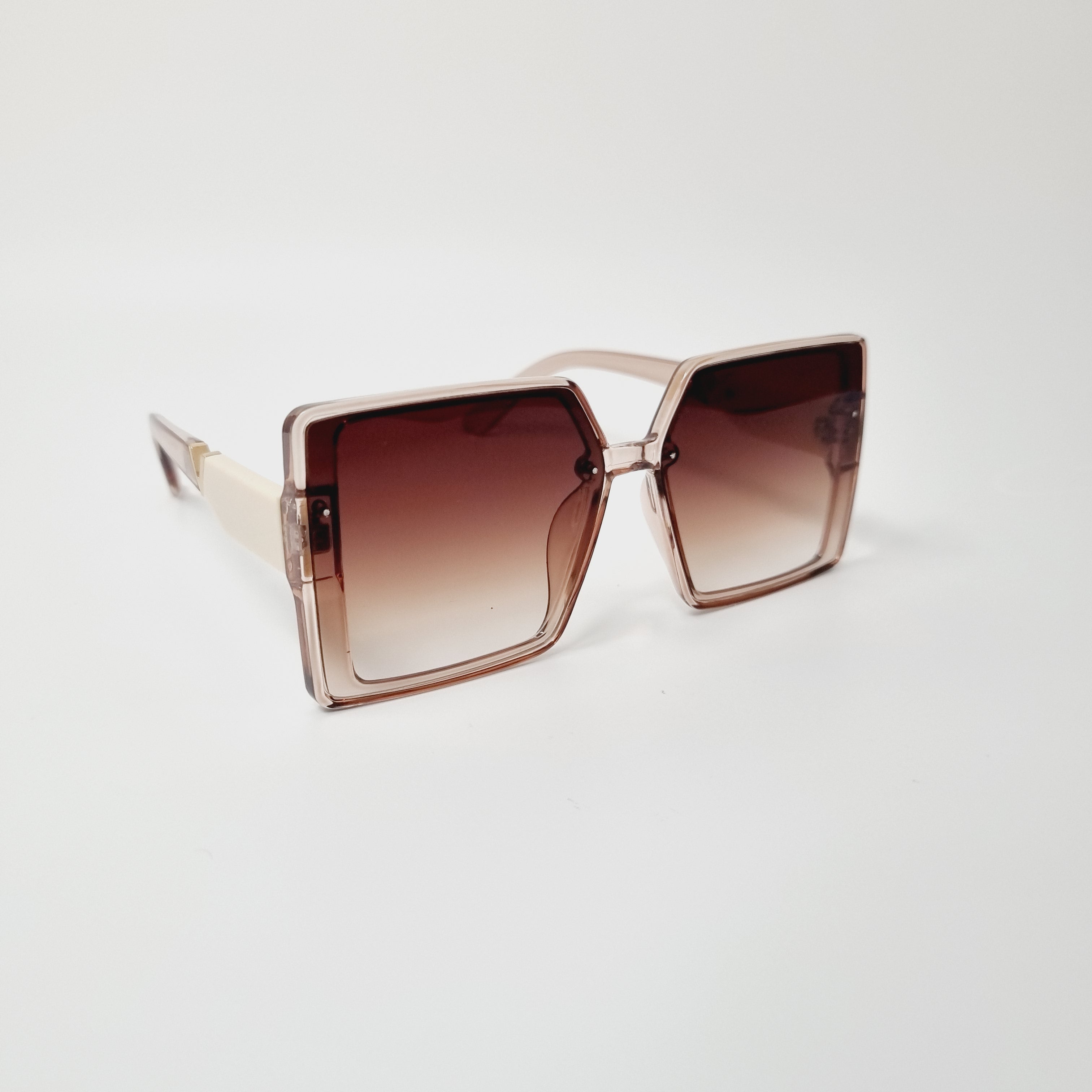 Radikle ( Women, Square, Oversized ) Transbeige