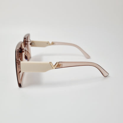 Radikle ( Women, Square, Oversized ) Transbeige