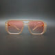 Urban Edge Marigold Pink Glass  (Mens, Square)