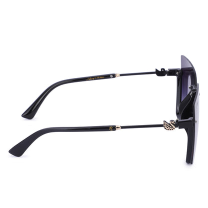 30114 Velora Womens Sunglass (BlackBlue)