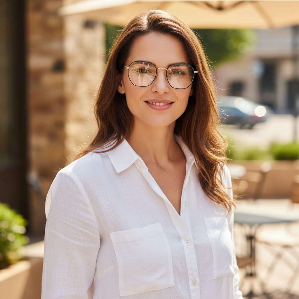 3143 HEXX Bluecut Lenses (GoldBlack)