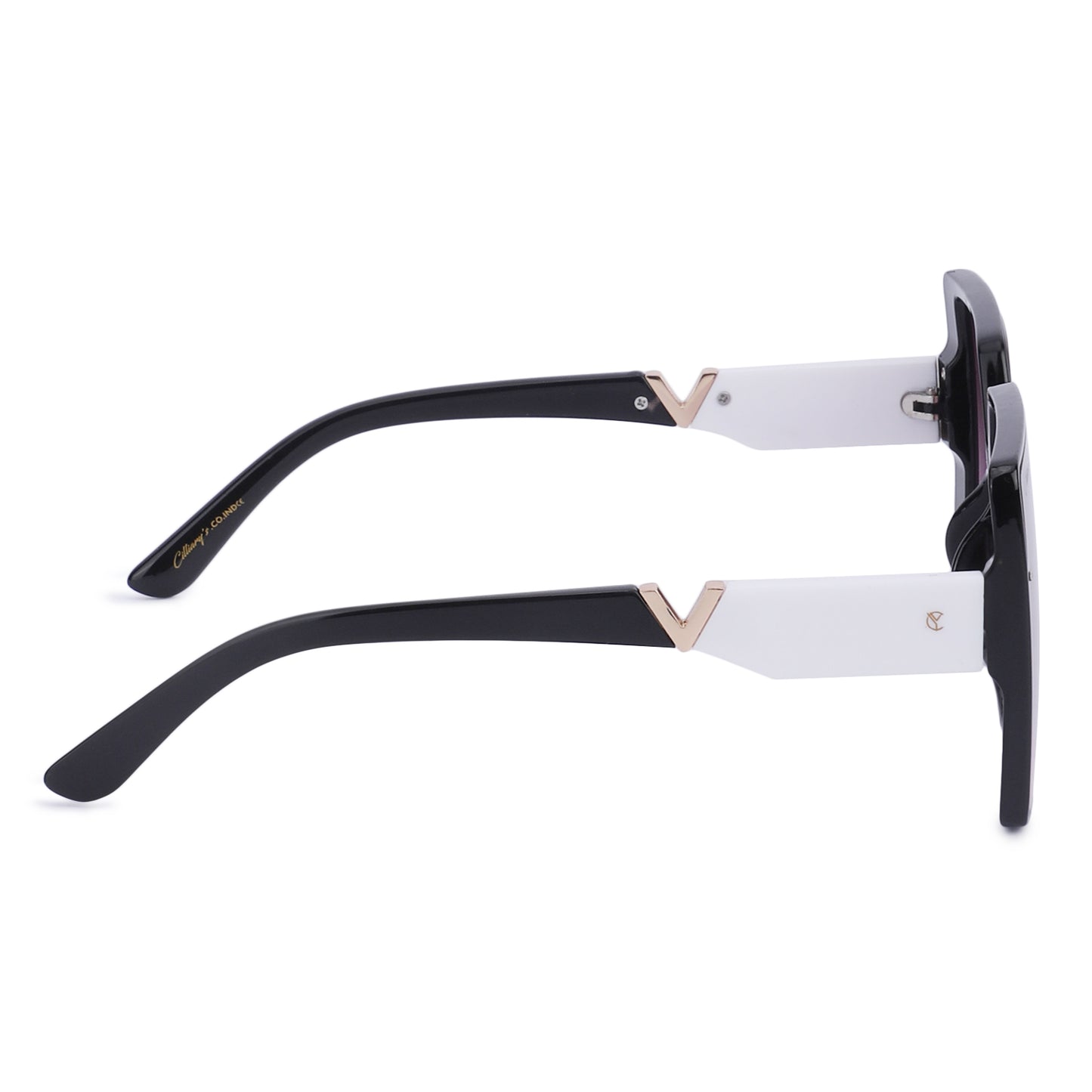 Cilliary's ZyraBold Oversized Square Sunglasses for Women | Size 62-14-149 (BlackPink)