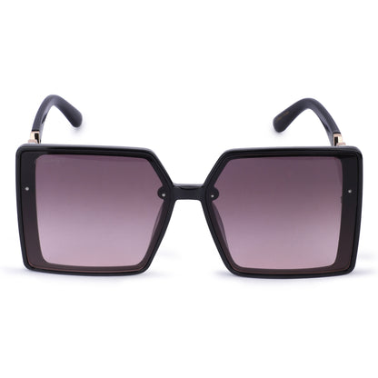 Cilliary's ZyraBold Oversized Square Sunglasses for Women | Size 62-14-149 (BlackPink)