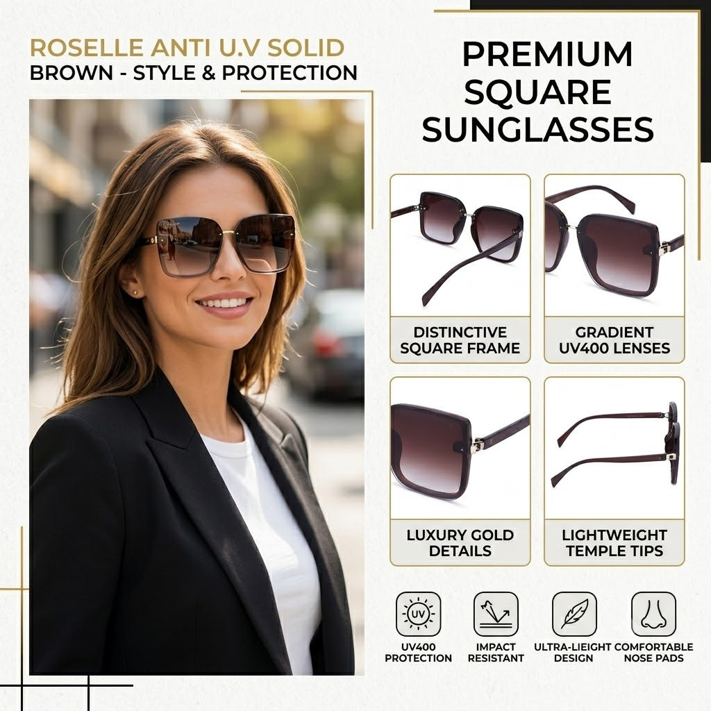 30116 Roselle Womens sunglass (Brown)