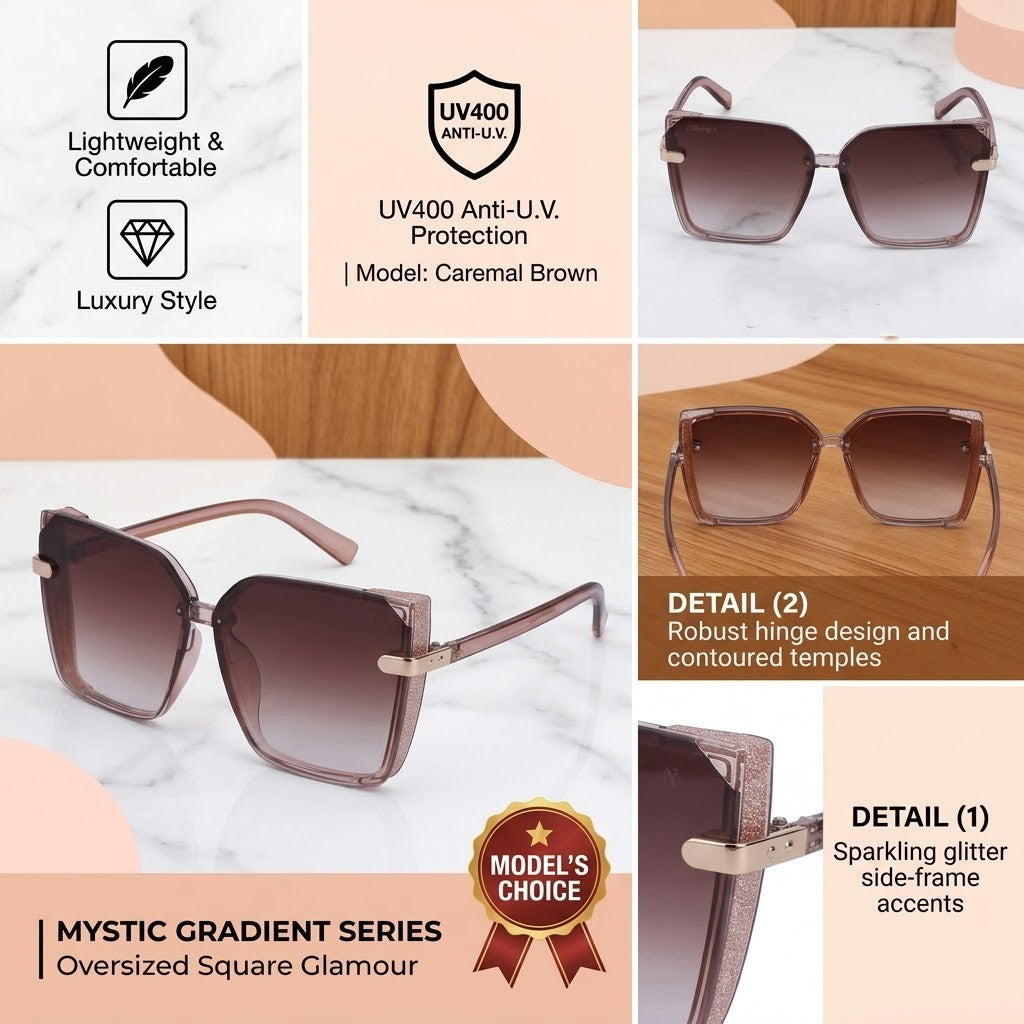 30106-Mystic-Womens Sunglass (Transbrown)