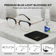 Trend-87332 Computer Glasses (GoldBlack)